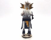 Native American Kachina Doll Owl Handmade Indian Artist Signed
