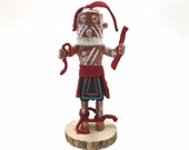 Native American Kachina Doll quot Mud Head Signed Handmade By Indian Artist