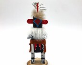 Native American Kachina Doll quot Chasing Star quot Handmade Signed Indian Artist
