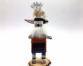 Native American Kachina Doll Zuni Rain Preist Handmade Indian Artist Signed