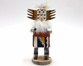 Native American Kachina Doll Owl Handmade Indian Artist Signed