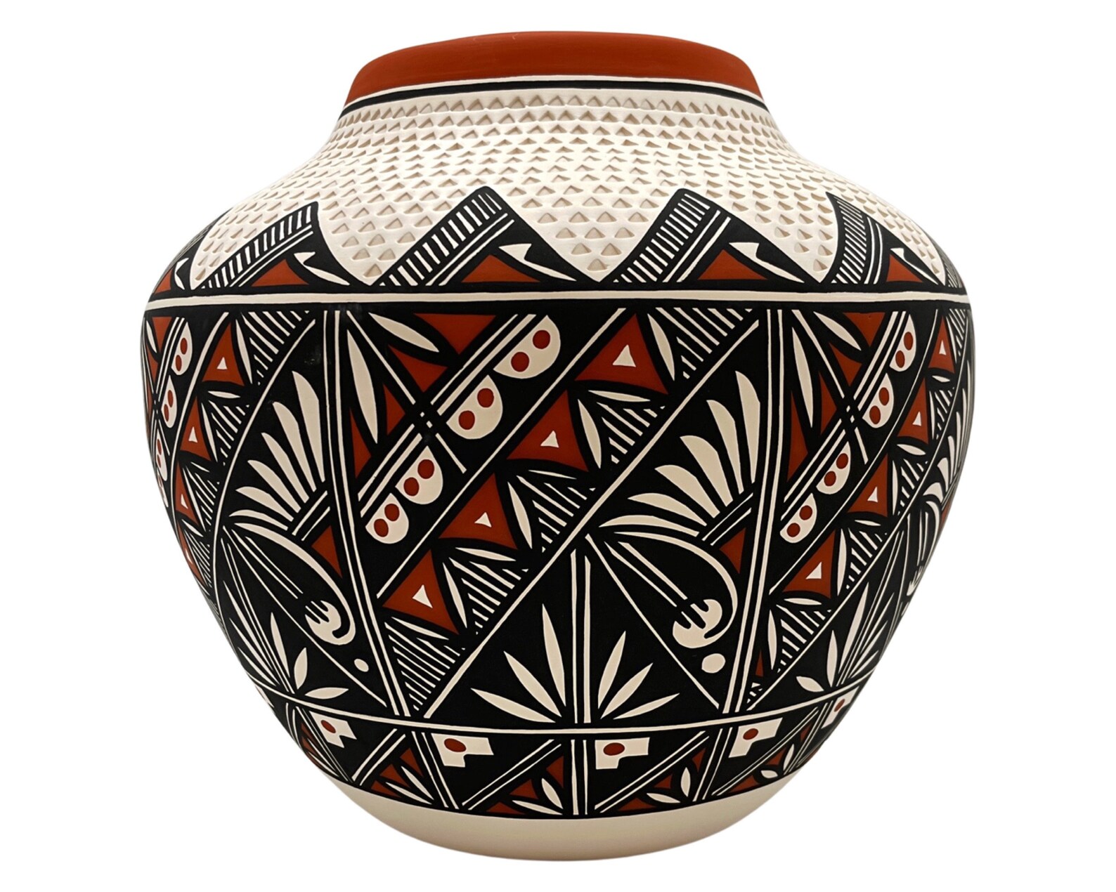 Native American Pottery Handmade Hand Painted Etsy