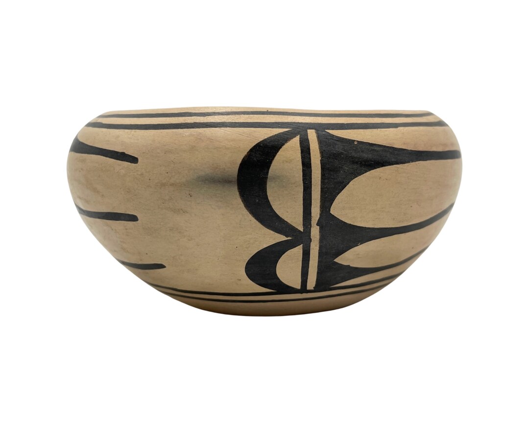 Vintage Native American Pottery Hand Coiled Handmade Hand Etsy