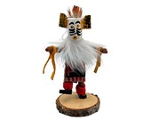Native American Kachina Doll Owl Handmade Indian Artist Signed