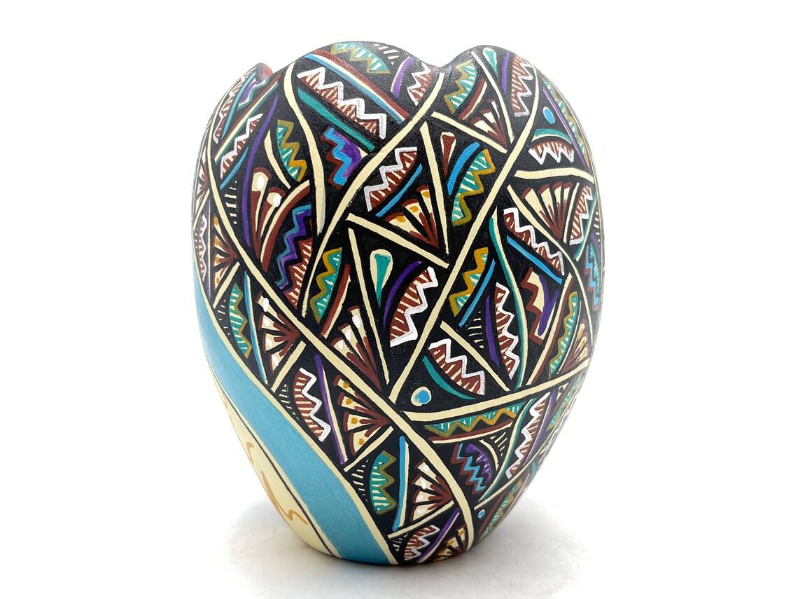 Handmade Native American Pottery Pottery Jemez Pot Hand Etsy