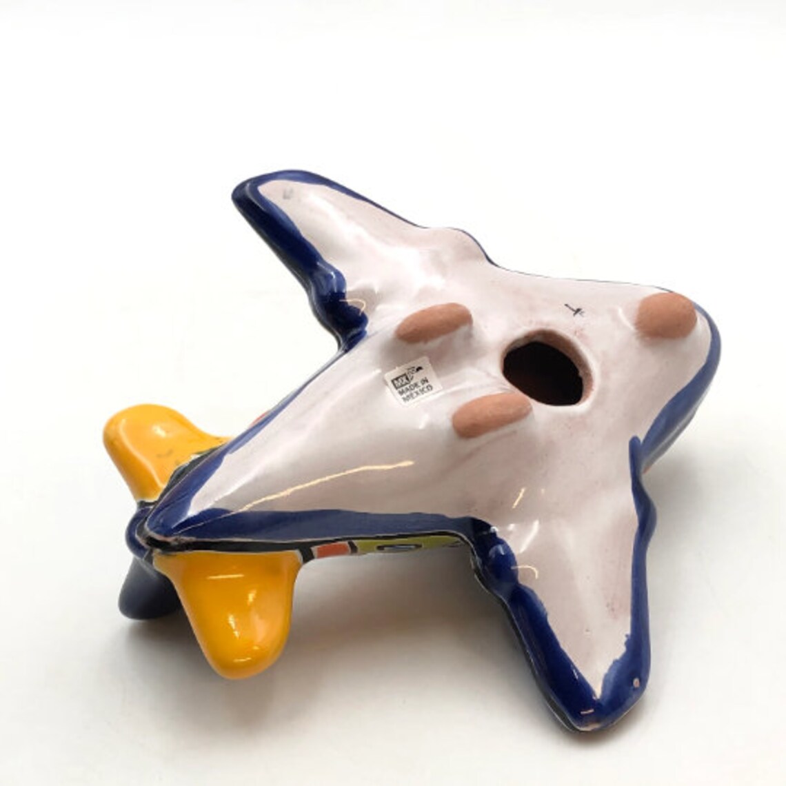 Talavera Pottery Handmade Plane Mexican Pottery Etsy