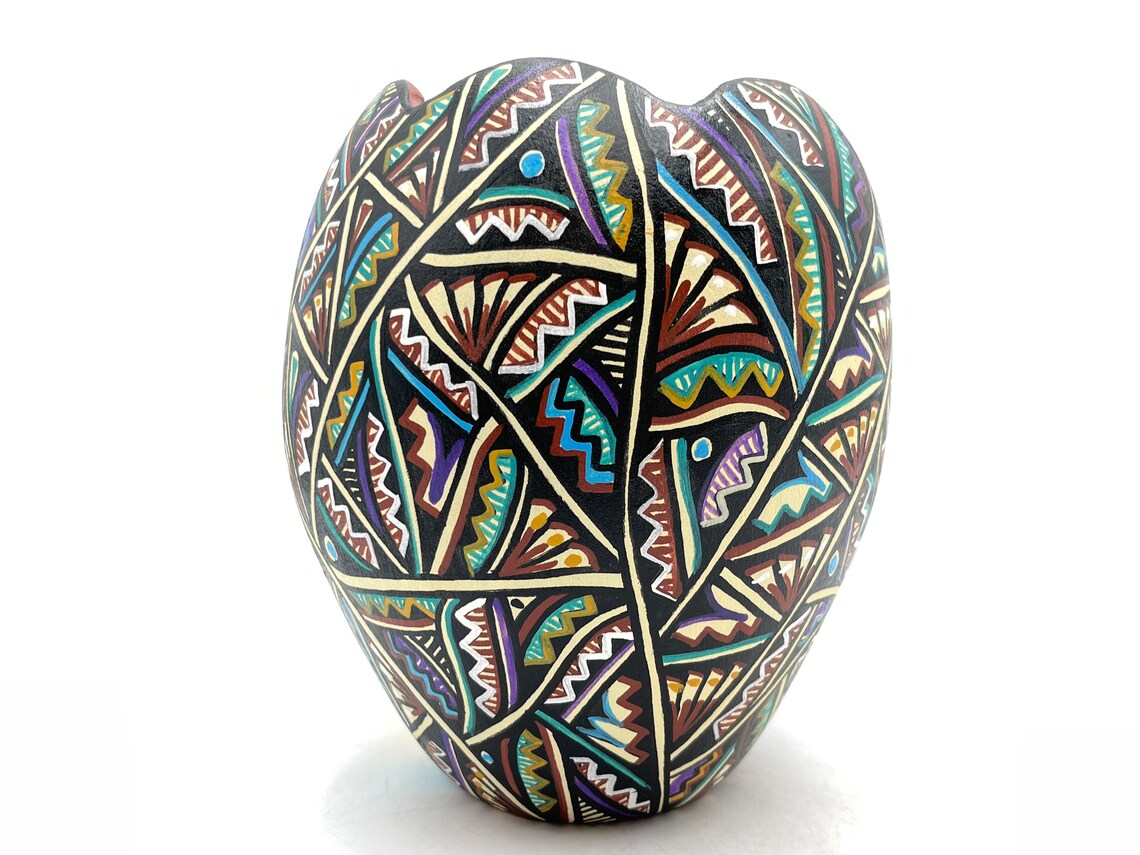 Handmade Native American Pottery Pottery Jemez Pot Hand Etsy