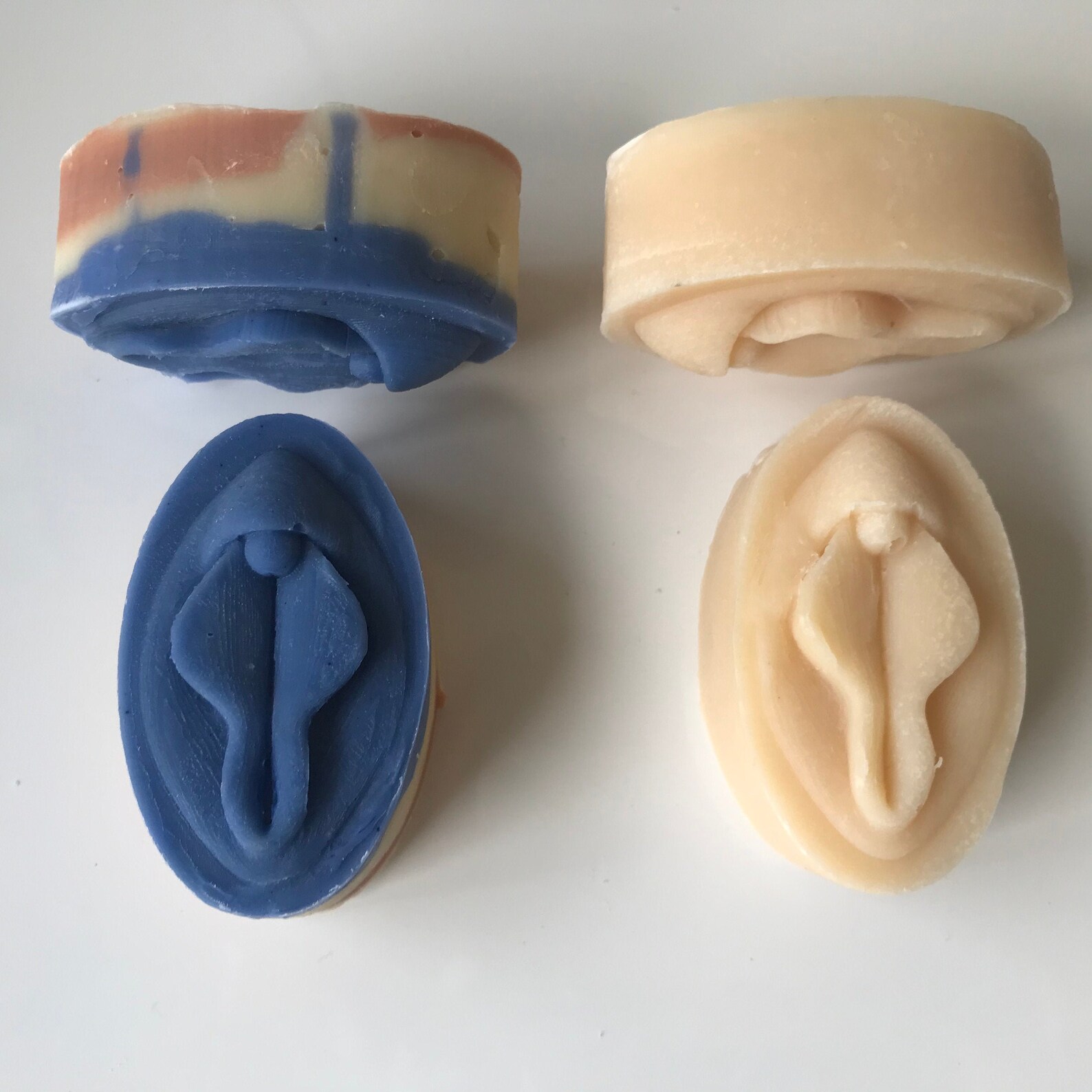 Vulva Soap Bar Oval natural soap bar various colors and Etsy
