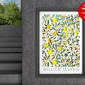 William Morris Exhibition Print | William Morris Poster | Modern Art | Wall Decor | Art Print | Art Decor