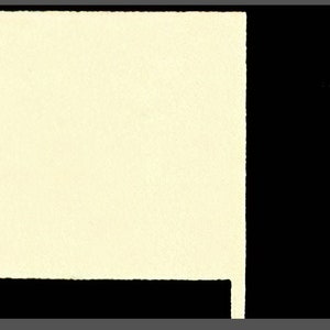 May include: A rectangular piece of off-white paper with a torn edge, set against a black background. The paper measures approximately 23.306 inches wide and 13.108 inches high. The image is a screenshot of a software interface.