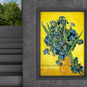 Vincent van Gogh - Irises 1890 ,Van gogh print, Van gogh art, Van gogh painting , Van gogh art print , Van gogh poster digital download