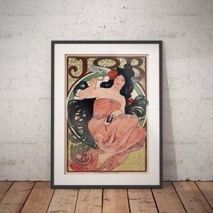 Mucha art 1898,art nouveau wall art ,vintage posters ,art nouveau posters ,alphonse mucha posters ,art nouveau ,art deco print ,alfons mucha