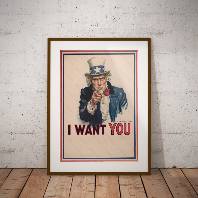 I Want You Us Army - Etsy Hong Kong