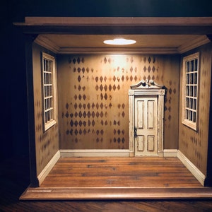 OOAK Miniature Dollhouse Room Box