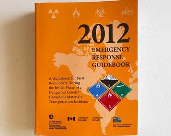 Railroad Memorabilia - Emergency Response Guidebook -  Dept of Transportation