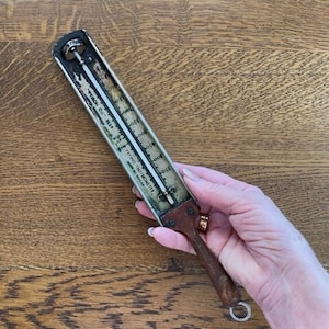 Vintage Deep Fry Thermometer - &quot;Wesson Oil&quot; Thermometer - Vintage Frying Thermometer