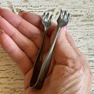Antique Serving Tongs - Etsy