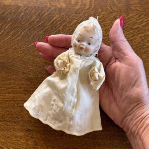 Antique Porcelain Baby Doll - Etsy