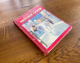Vintage Children's Books - "Little Folks' Mother Goose" - Vintage Book Collector