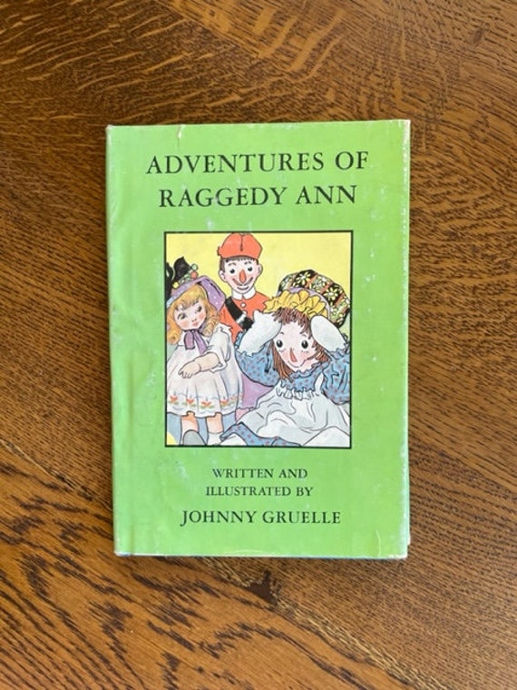 Vintage Raggedy Ann Children's Book - "Adventures of Raggedy Ann" - Vintage Children's Book Collector