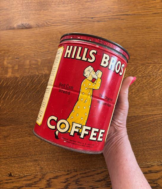 Hill Bros Coffee Tin - Etsy