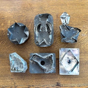 Antique Cookie Cutters - Old Cookie Cutters, Sold Individually - Antique Kitchen Decor