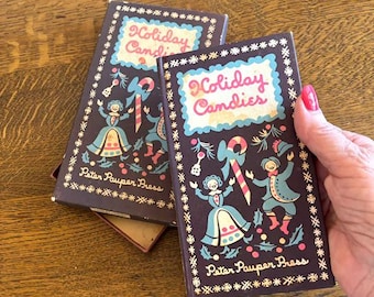 Vintage Candies Cookbook With Box - 1954 "Holiday Candies"  - Vintage Cookbook Collector