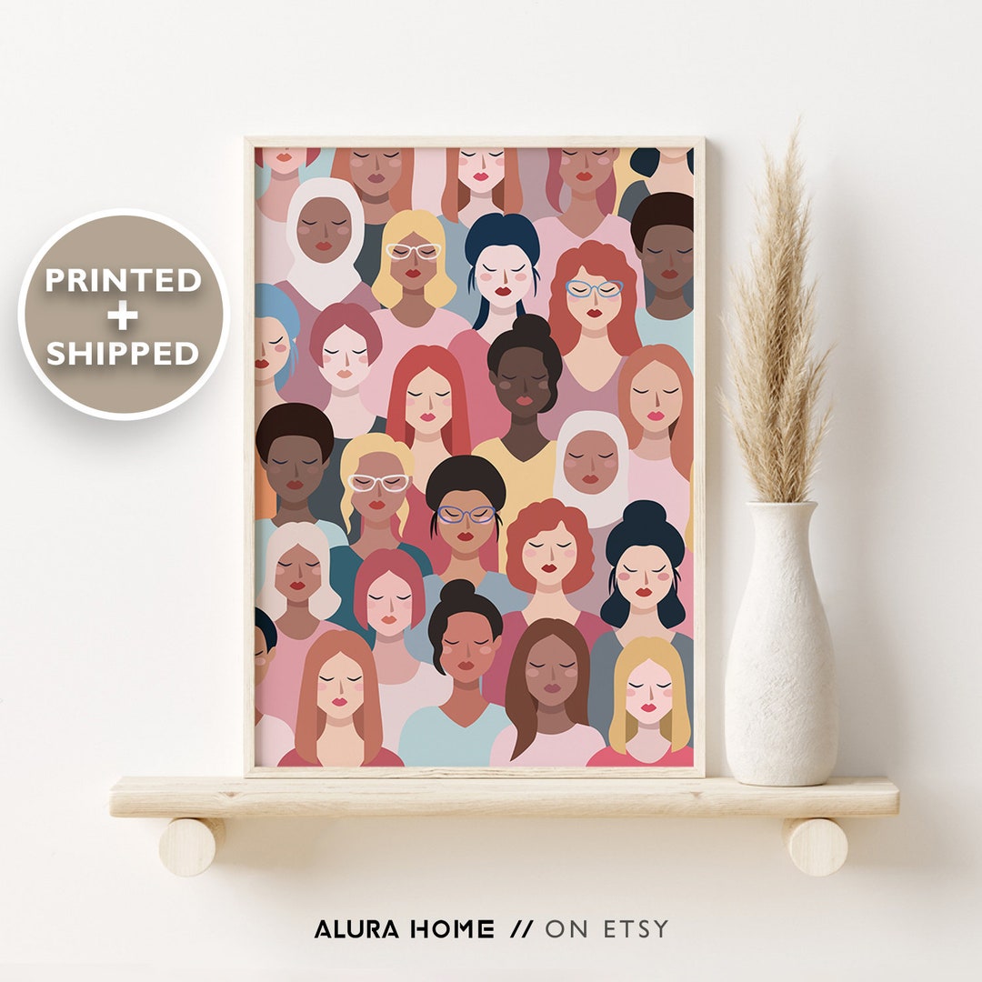 Feminist Print Girl Nursery Wall Decor Feminist Wall Art Etsy