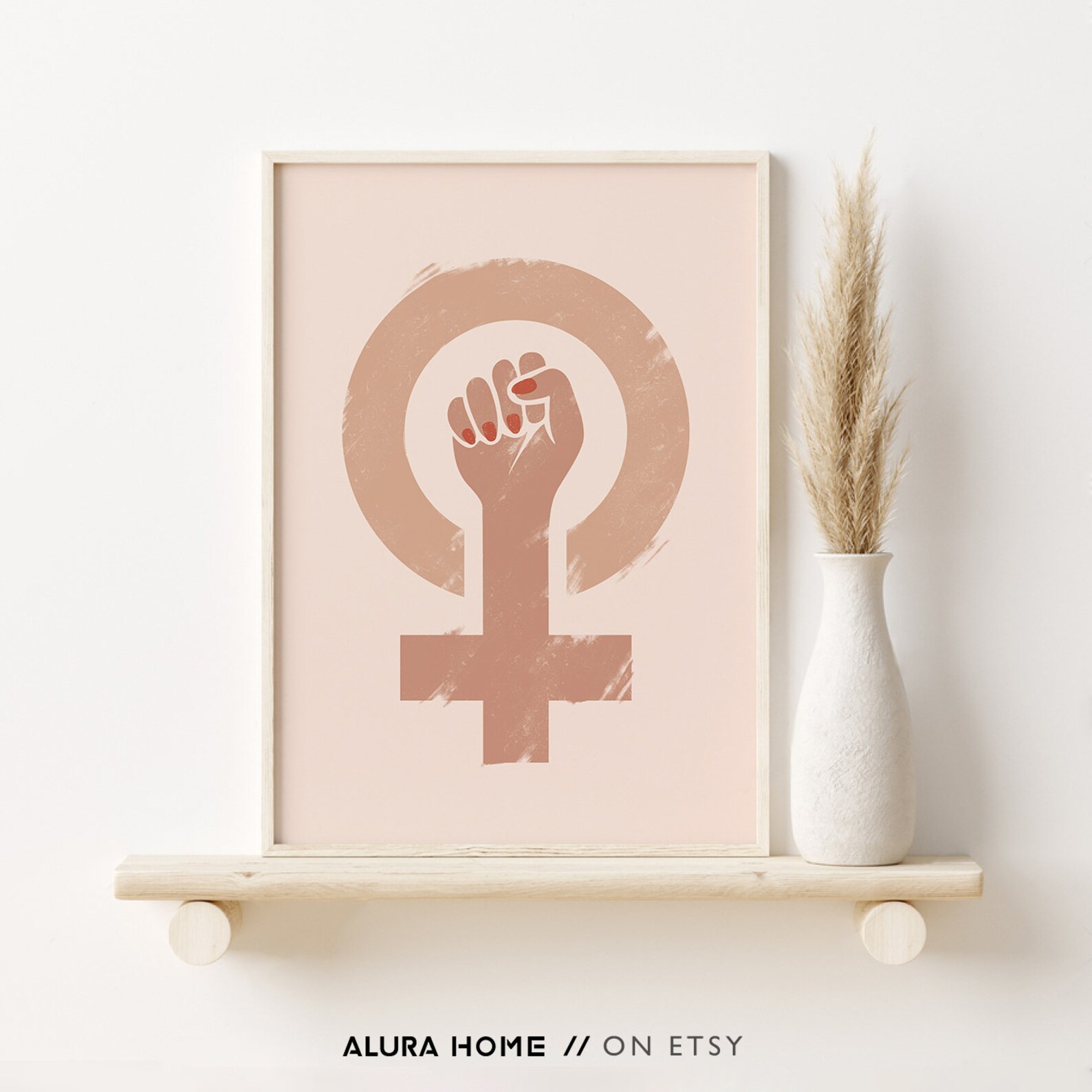 Affiche féministe Art féministe nursery Girl Power Print Etsy
