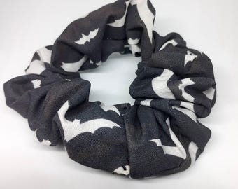 Coletero de murciélago negro: accesorio gótico para el pelo de Halloween