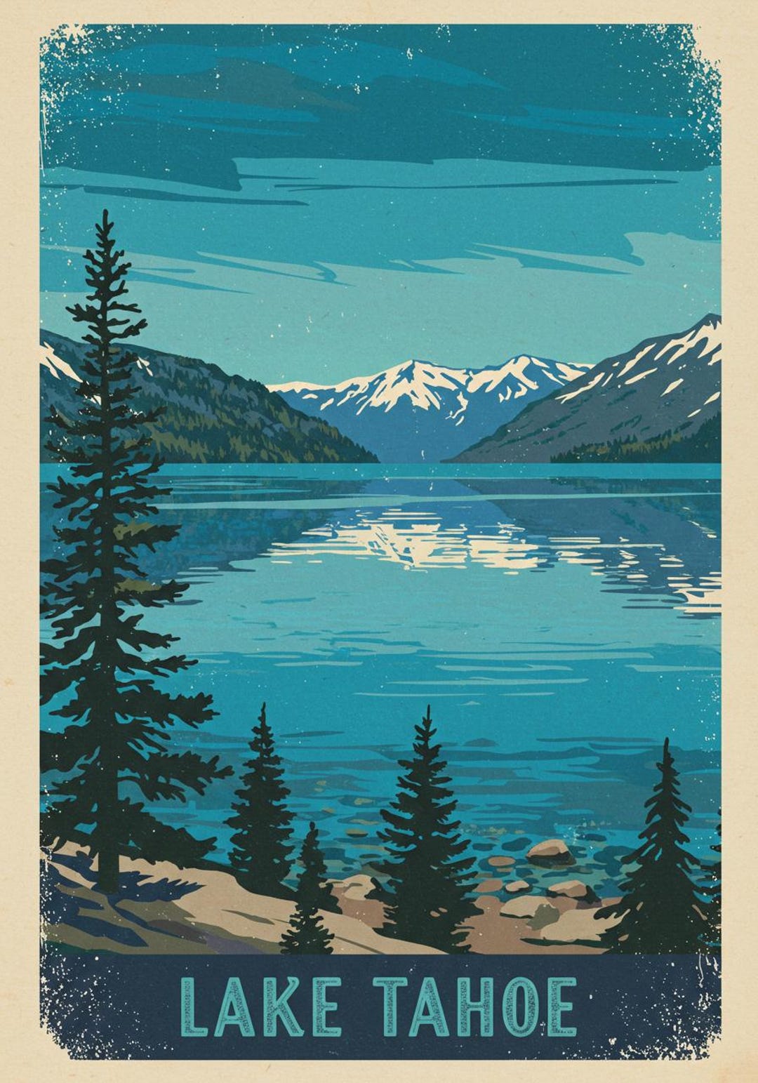 Poster Lac Tahoe main image 1
