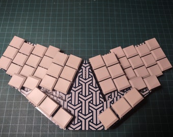 ThumbsUp! v9 Ergonomic Mechanical Keyboard (ProMicro/Elite-Pi/QMK/VIA or nice!nano/ZMK) for Kailh Choc Switches, Optional Touchpad/Bluetooth