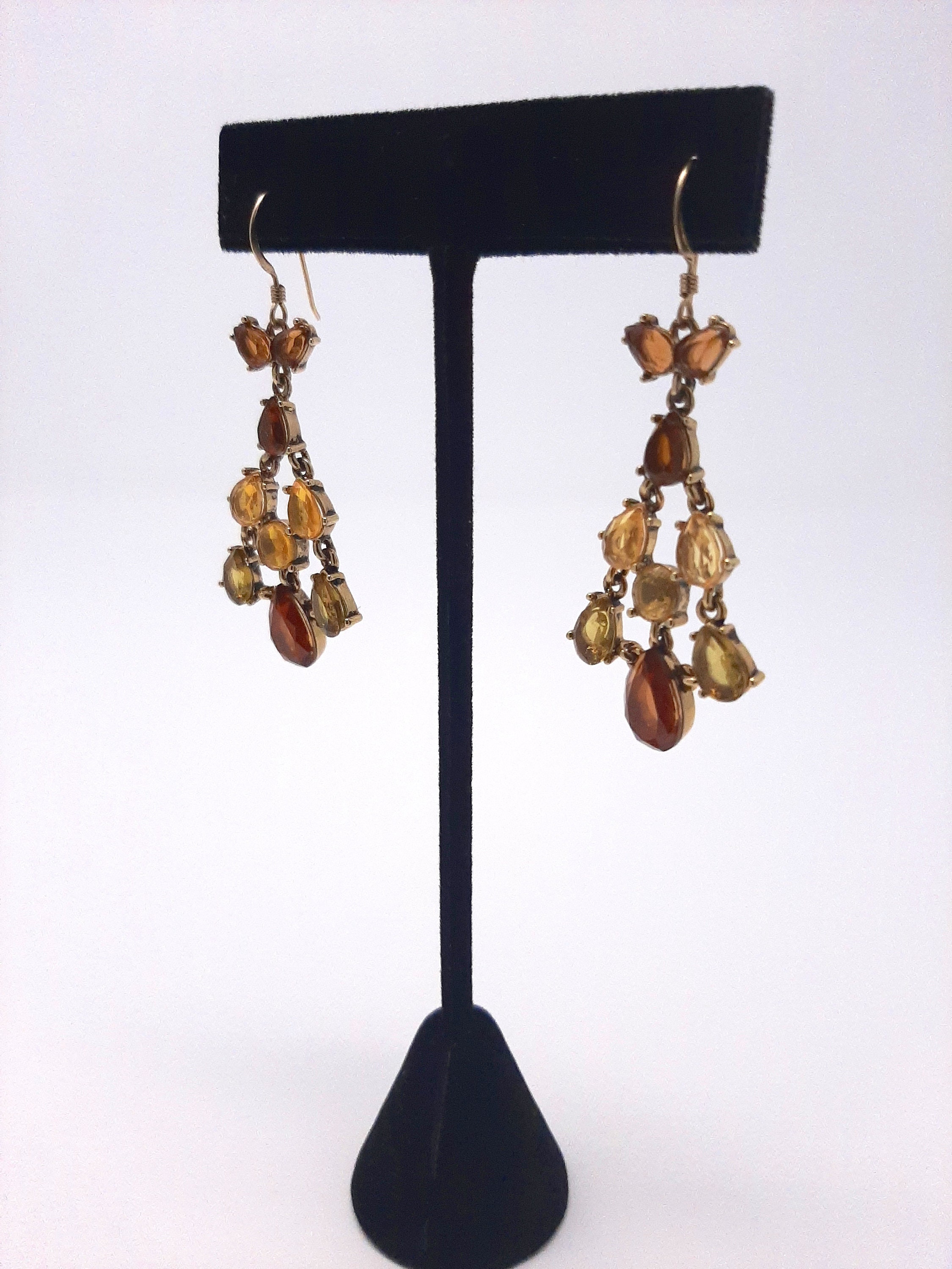 Boucles D'oreilles Vintage Signées Monet – Modèle à Clous, Occasion, Bijou Rétro De Collection