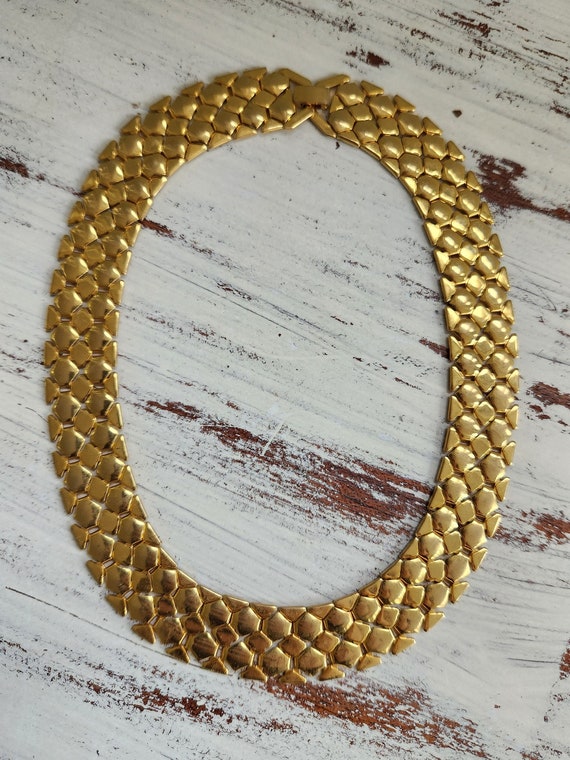 Vintage Lady Remington Gold Necklace