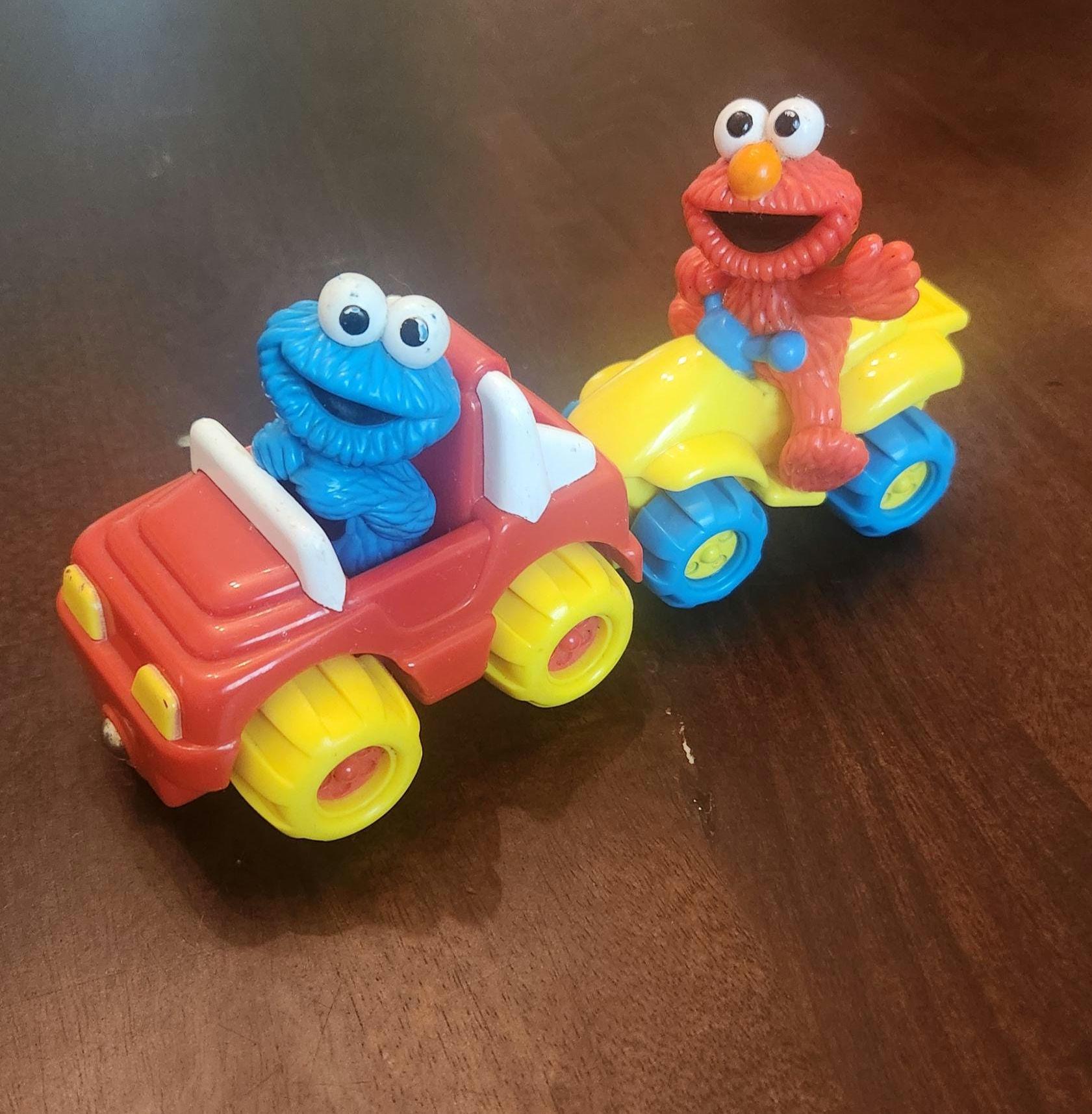 ヴィンテージ TYCO セサミストリート マグネット式車両 - エルモと