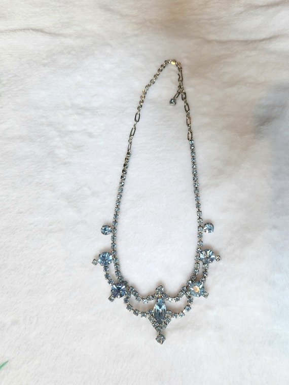 Sky Blue Rhinestone Set