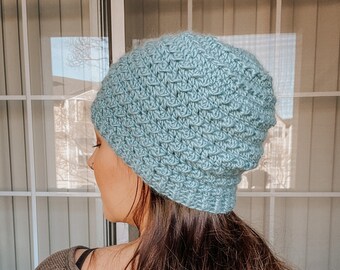 Floofster Hat Crochet Pattern, Gender Neutral Beanie (PDF Pattern)
