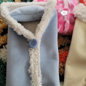 BOLSA PARA DORMIR PARA MUÑECA DE 6&quot; A 9&quot; Cama para muñecas Mini muñeca de silicona para bebé cosida a mano, funda para manta para dormir