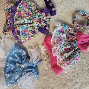 Conjuntos de mini muñecas de silicona de 7 pulgadas, suéteres, ropa de vestir, ropa de silicona para muñecas reborn, cosida a mano y personalizada.
