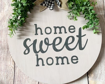25+ Rustic Printable Home Sweet Home Sign