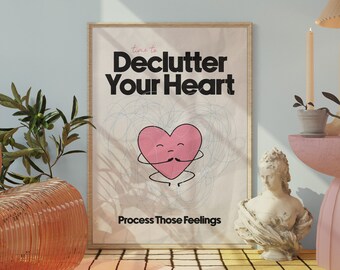 Motivate Your Space | Trendy Printable Art, Digital Print, Motivational Wall Art, Typography Poster, Retro Wall Decor