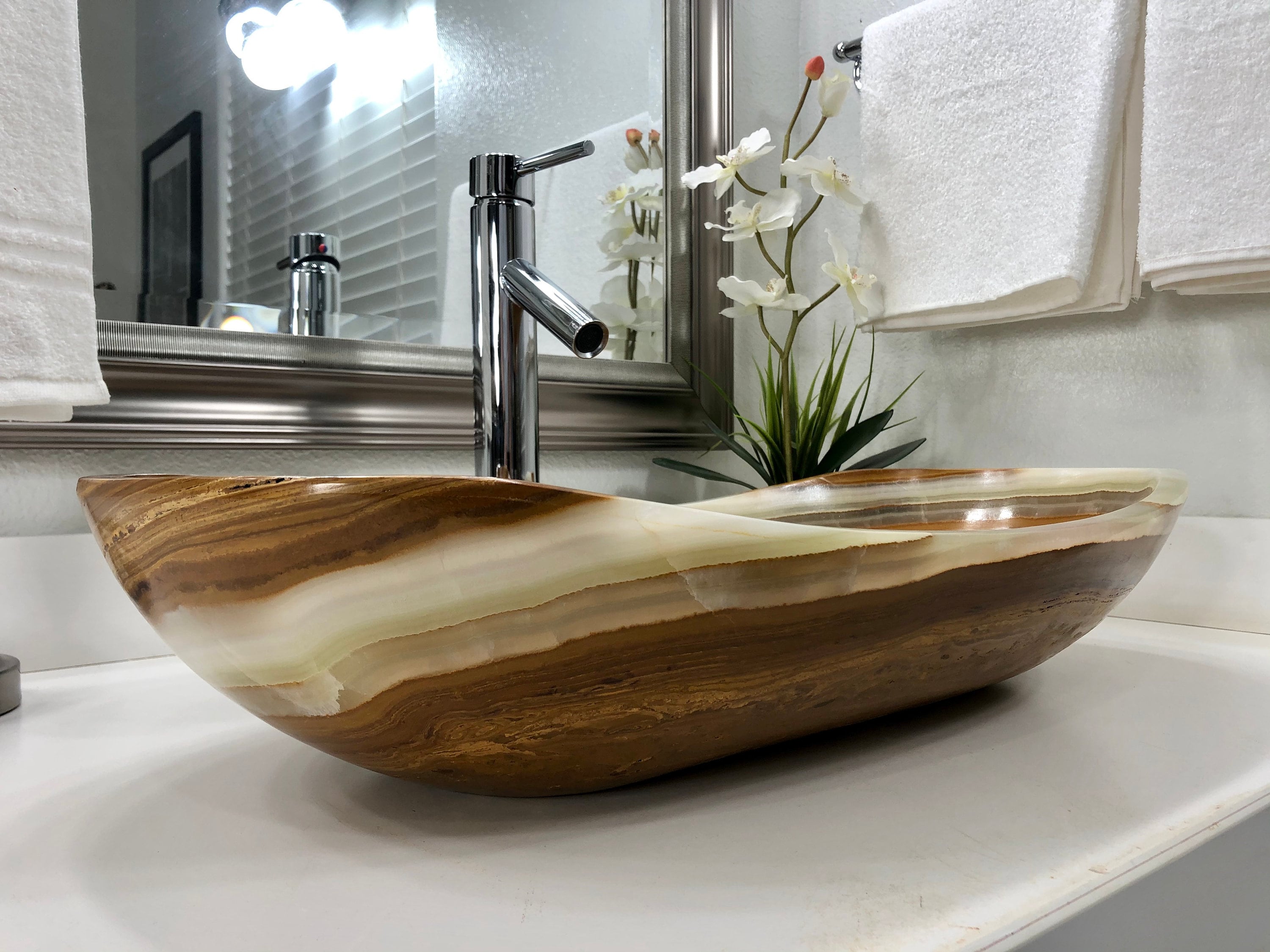 limestone gray bathroom vessel sinks