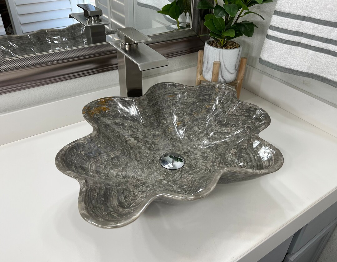 Onyx Sink Stone Sink Vessel Sink for Bathroom Onyx Stone Sink Stone