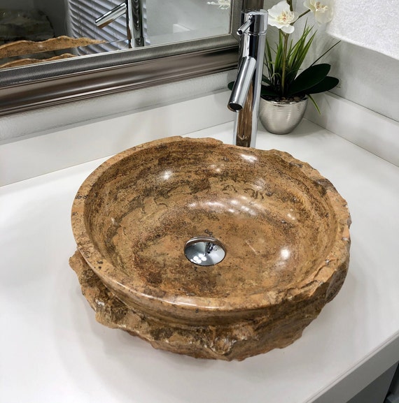 Stone bathroom sink online