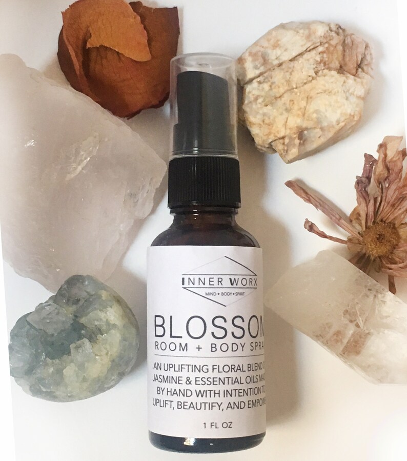 Jasmine Perfume Floral Room Spray Rose Body Spray Uplifting - Etsy