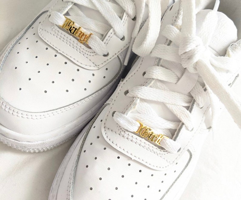 AF1 Lace Locks Custom Shoe Charm Locks Custom Name Lace Locks Custom AF1 Shoe Locks Customized Shoe Dubraes Personalized Shoelace Locks