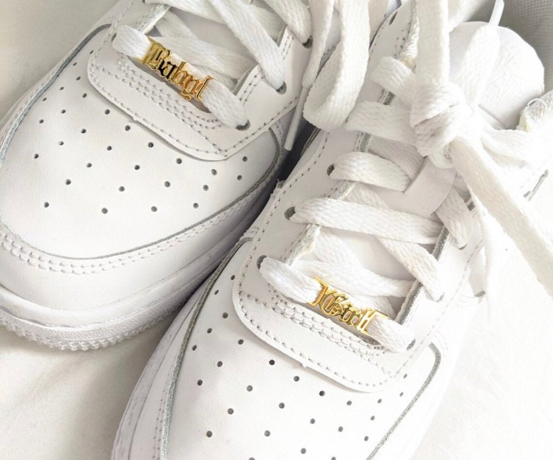gold lace locks af1