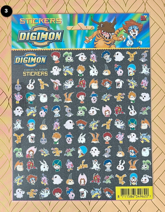 デジモンステッカー2000の紹介 - Etsy 日本
