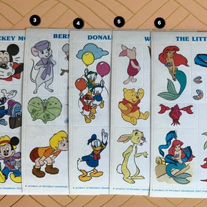 Introduct Sticker Vintage Disney