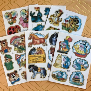 Crazy Sticker Vintage